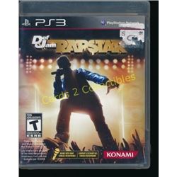 PS3 Def Jam Rap Star Game & Manual