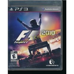 PS3 Formula One 2010 Game & Manual