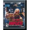 Image 1 : PS3 TNA Impact Video Game With Manual