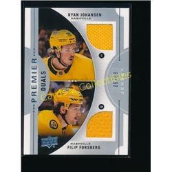 2017-18 Upper Deck Premier Premier Duals Jerseys