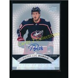2017-18 Upper Deck Premier Auto Pierre-Luc Dubois