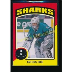 2014-15 O-Pee-Chee Stickers #ST91 Arturs Irbe