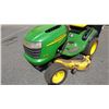 Image 8 : JOHN DEERE RIDE ON MOWER L130 48" CUT AND CATCH, 23HP V-TWIN 536.6 HOURS TESTED AND WORKING WITH KEY