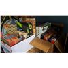Image 1 : TWO BOXES OF BOARD GAMES STAMPS AND COLLECTIBLES