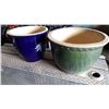 Image 3 : LARGE PLANTER POT AND BLUE PLANER POT