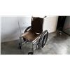 Image 1 : FOLDING BROWN WHEELCHAIR