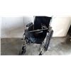 Image 1 : FOLDING BLUE WHEELCHAIR