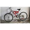 Image 1 : RED AND SILVER INFINITY BIKE