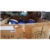 Image 1 : LARGE BOX OF NEW BLUE CLEAN FUNNELS REATIL $10 EACH