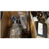 Image 2 : 2 BOXES OF JACKHAMMER BITS, SPRAYER, AND GAUGES
