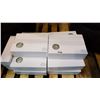 Image 1 : 11 BOXES OF NEW LIGHT GREY GLASS BACKSPLASH TILE