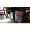 Image 3 : SHELF LOT OF ORGANIZERS FULL OF MODEL TRAIN PARTS AND ACCESSORIES