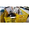 Image 1 : 2 YELLOW TOTES OF NEW ITEMS