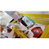 Image 2 : 2 YELLOW TOTES OF NEW ITEMS