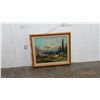 Image 2 : OIL ON BOARD HAROLD LYON MT. BLANC