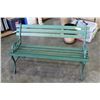 Image 1 : GREEN GARDEN BENCH