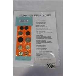 SELDOM SEEN CANADIAN COINS