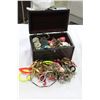 Image 1 : JEWELLRY BOX WITH CONTENTS