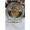 Image 3 : 1 NEW IN BOX HAND MADE SWEDISH CRYSTAL GOLF TROPHY