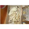 Image 2 : TWO ANIMAL SKELETONS AND BOX OF EXTRA BONES