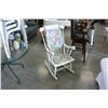 Image 2 : WHITE ROCKING CHAIR