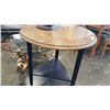 Image 2 : ROUND GLASS TOP TABLE