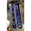 Image 2 : BLESSING SCHOLASTIC TROMBONE COMPLETE W/ MOUTH PIECE IN CASE
