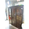Image 1 : ANTIQUE GLASS DOOR BOOKCASE