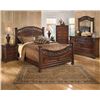 Image 1 : NEW ASHLEY SIGNATURE DESIGN KINGSIZE PANEL BEDFRAME, AND TWO MATCHING 2 DRAWER NIGHTSTANDS, RETAIL $