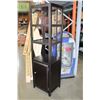 Image 1 : NEW ASHLEY BLACK MODERN PIER UNIT WITH DOOR RETAIL $489