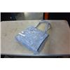 Image 1 : NEW BLUE SUEDE LARGE DEISGNER TOTE BAG