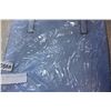 Image 2 : NEW BLUE SUEDE LARGE DEISGNER TOTE BAG