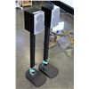Image 2 : PAIR OF ATHENA SPEAKERS ON STANDS