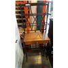 Image 1 : METAL BAKERS RACK W/ ONE DRAWER