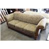 Image 1 : WOOD FRAMED UPHOLSTERED SOFA