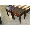 Image 2 : PAIR OF MODERN 1 DRAWER END TABLES