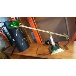 DAINOLITE SWIVEL DESK LAMP W/ SHADE