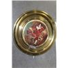 Image 2 : LARGE FRAMED NEEDLEWORK AND THE RED BOY VINTAGE WALL HANGING
