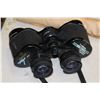 Image 2 : TASCO WIDE ANGLE BINOCULARS, MUSICAL JEWELRY BOX, FISH BOX, MONOPLY, AND RECORDS
