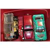 Image 2 : SMALL RED TOTE OF NASCAR TOYS