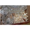 Image 2 : BOX OF CRYSTAL BOWLS AND SERVING PIECES