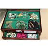 Image 2 : JEWELERY BOX W/ CONTENTS