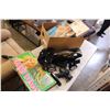 Image 1 : BOX OF BOARD GAMES AND RC CAR