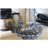 Image 2 : HANDMADE CAST IRON BASKETS AND CANDELABRA