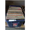 Image 1 : TOTE OF ASSORTED RECORDS