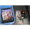 Image 1 : LARGE TOTE OF PLAYBOY MAGAZINES - INCLUDING MARILYN MONROE