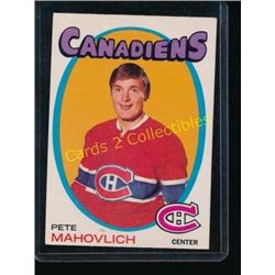 1971-72 O-Pee-Chee #84 Peter Mahovlich