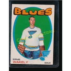 1971-72 O-Pee-Chee #81 Ernie Wakely