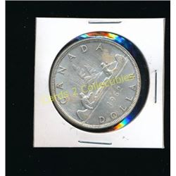 1952 Canadian Silver $1 Coin
