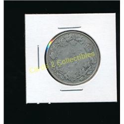 1920 Canadian Silver King George 1/2 Dollar Coin